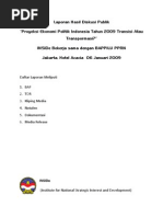 Download Laporan Hasil Diskusi Publik - Proyeksi Ekonomi Politik Indonesia Tahun 2009 - 06 Januari 2009 by garenk02 SN10834103 doc pdf