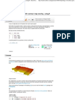 Plotting A 3d Surface Plot With Contour Map Overlay, Using R - Stack Overflow