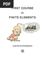 First Course For Finite Element