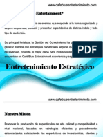 Portafolio de Servicios Cafe Blue Entretenimiento