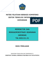 TIK - jk05.011.01 Buku Penilaian Memonitor Dan Mengadministrasi Keamanan Jaringan