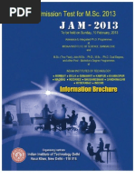 Jam2013 Brochure