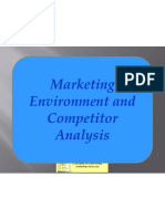 Marketing Environment and Competitor Analysis