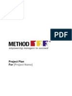 Planning Template - Project Plan (MS Word)