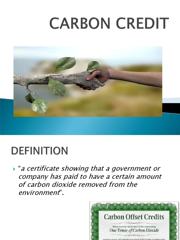 Carbon Credit | PDF | Kyoto Protocol | Emissions Trading
