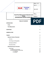 Fluid Flow Measurement Selection and Sizing