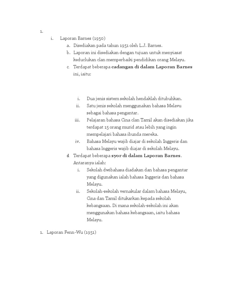 Laporan Fenn Wu 1951 Laporan Barnes