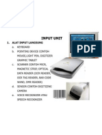 Alat Input Output Dan Pengolongan Komputer