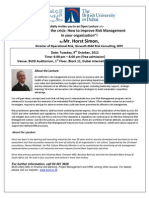 Mr Horst_Open Lecture Invitation