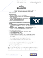 Chemistry Notes For Class 12th CBSE 