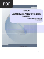 Download PENGUATAN HAK TANAH TIMBUL DALAM RANGKA PEMBERDAYAAN USAHA MIKRO DAN KECIL by POES SN10847613 doc pdf