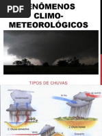 FENÔMENOS CLIMO-METEORLÓGICOS