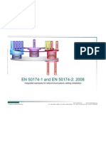 EN 50174-1 and EN 50174-2: 2008: Integrated Standards For Telecommunications Cabling Installation