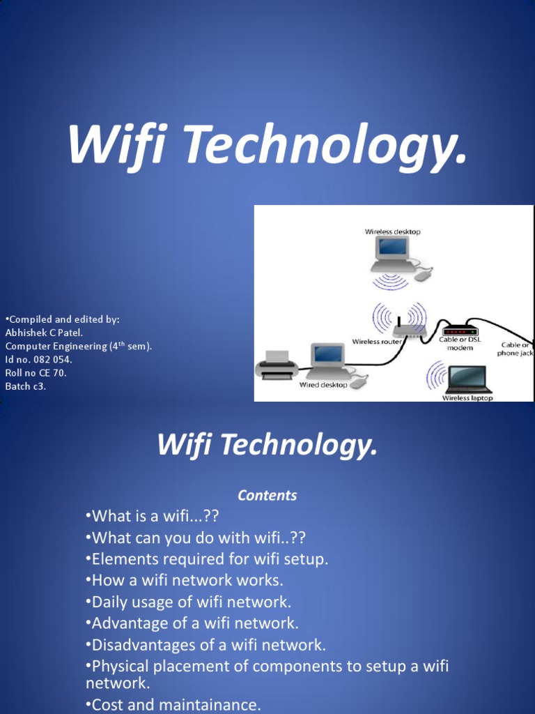 Comprehensive Guide to Wi-Fi Technology | PDF | Wi Fi | Wireless Access ...