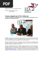 ALAS Lanza campaña de ELA Soberano