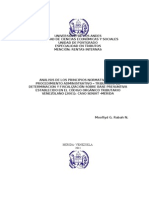 Analisis de Los Principios Normativos Del Procedimiento Administrativo