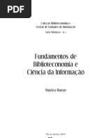 Fundamentos de Biblioteconomia e Ciência da Informação