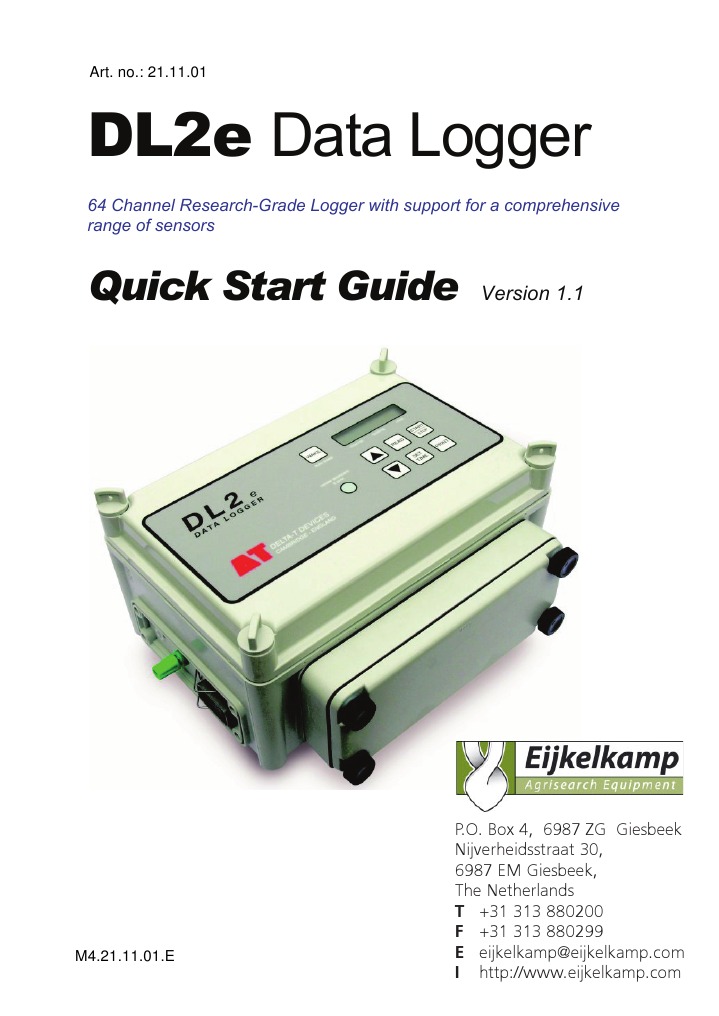 M4-211101e DL2e Quick Start | PDF | Battery (Electricity) | Electrical ...