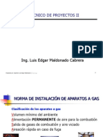 Norma de instalación de equipos de gas