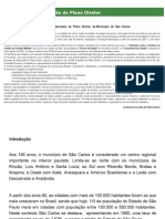 Levantamentos do PD - Diagnóstico do Plano Diretor do Município de São Carlos, SP (2003)