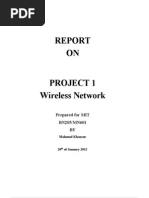 PROJECT 1 Wireless Network