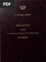 Estudos sobre a emancipação dos escravos no Brasil - Silva Netto