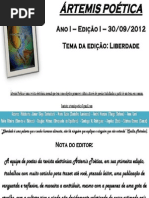 Artemis Poetica - 1a. Edição - Setembro de 2012