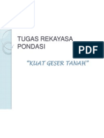 Tugas Rekayasa Pondasi Untuk Presentasi