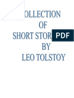 A Collection of Short Stories by Leo Tolstoy