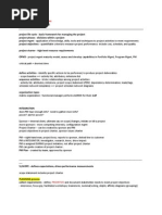 Third Rock PMP Cheat Sheet Overview | PDF | Scrum (Software Development ...