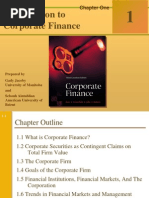 Introduction To Corporate Finance