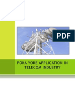 Poka Yoke Application in Telecom Industry