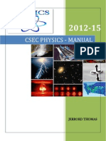 Csec Physics Manual 2012-15
