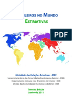 Brasileiros No Mundo 2011 - Estimativas - Terceira Edicao - V2