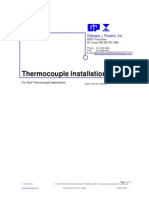 Thermocouple Installation Procedure