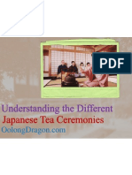 Understanding The Different Japanese Tea Ceremonies