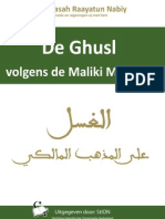 Hoe Verricht Ik de Ghusl Volgens de Maliki Madhab