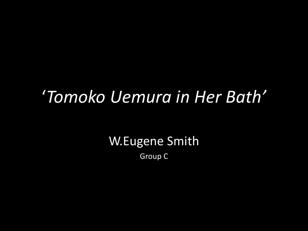 Tomoko Uemura in Her Bath