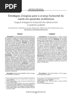 01-Estratégias cirúrgicas para o avanço horizontal