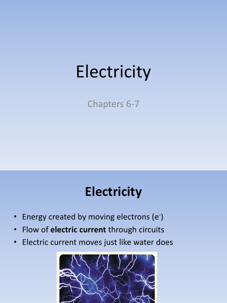 Understanding Electricity Basics | PDF | Technology & Engineering ...