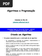Algoritmos e Programacao - TEORIA - Aula 2