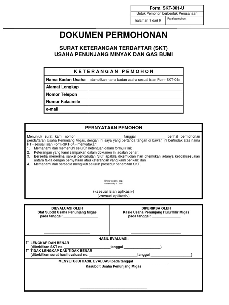 Contoh Surat Permohonan Status Tanah Atau Pemilik Tanah