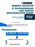 Beta 2 - Adrenergic Receptor Genetic Polymorphisms Dan Respon