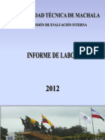 Informe Cei 2012