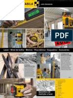 Laser Nível de Bolha Metros Fita Métrica Esquadros Acessórios