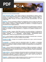 dicionário de termos da biotecnologia