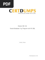 CertDumps 1Z0-144