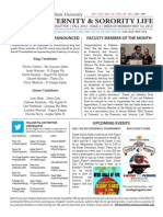 MSU FSL Weekly Newsletter - Fall 2012 Issue 2