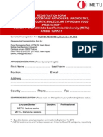 Foof Borne Pathogens