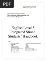 Students Handbook Level 3 f12